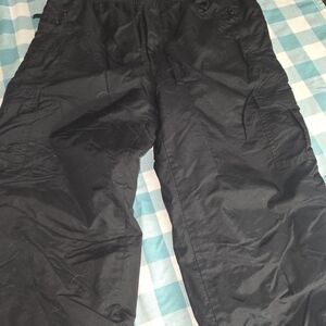 Youth's Black Snow Pants Size 16